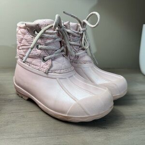 Sperry Port Du k Boots / Snow Boots Sz Toddler 10